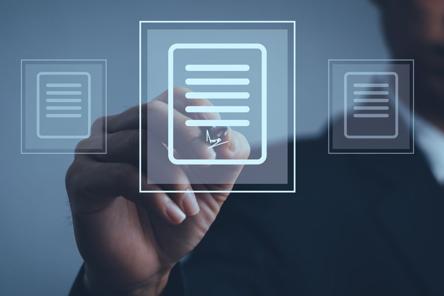Solicitor Digitally Signing a File for e-Apostille Solicitor Digitally Signing a File for e-Apostille